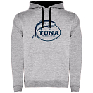 Купить Kruskis SU1067015802C065 Толстовка с капюшоном Tuna Fishing Club Two-Colour Серый Heather Grey / Black S 7ft.ru в интернет магазине Семь Футов