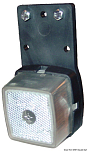 Боковой габаритный фонарь с резиновым основанием Белый, Osculati 02.022.04