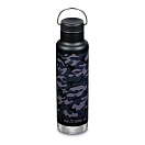 Купить Klean kanteen 1008935 Insulated Classic Бутылка из нержавеющей стали 590ml Петля крышка Черный Black Camo 7ft.ru в интернет магазине Семь Футов