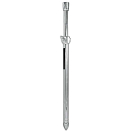 Купить Lineaeffe 6325061 Fully Adjustable Bank Aluminium Stick Серый Silver 60-110 cm  7ft.ru в интернет магазине Семь Футов