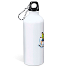 Купить Kruskis MD4049S101C103 Runner Алюминиевая бутылка для воды 800ml Белая White 7ft.ru в интернет магазине Семь Футов