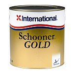 Лак для дерева с золотым оттенком International Schooner Gold YVA500/2.5L ультрафиолетовостойкий 2,5 л