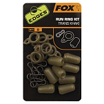 Fox international CAC583 Trout Quick Кольца 10 единицы измерения Красный Trans Khaki