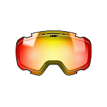 Линза 509 Aviator 2.0 S1 Flow с подогревом Fire Mirror Clear Tint F02007700-000-102