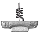 Купить SPRO 004628-00710-00000-00 Zinc Screw-In Джиг-головка для мягкой приманки Серебристый 10 g  7ft.ru в интернет магазине Семь Футов