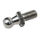Taylor 32-1892 Шариковый стержень 10 mm Серебристый Stainless Steel