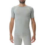 UYN U100039-J914-S/M Базовый слой с коротким рукавом Evolutyon Серый Nautical Grey / Pearl / Pearl S / M