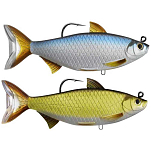 Live target GSS159MS704 Golden Shiner Приманка для плавания 165 mm 71g Gold / Black