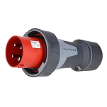 Mennekes 614001 Power Top Xtra 125A IP67 400V 4 столбы Мужской затыкать Orange / Black