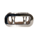 Forniture nautiche italiane 4647524 Ролик из нержавеющей стали Золотистый Silver 340 x 160 x 130 mm 