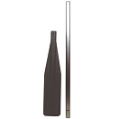 Купить Forniture nautiche italiane 909613 Алюминиевое шарнирное весло  Grey / Black 1.30 m 7ft.ru в интернет магазине Семь Футов