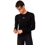 Oakley foa407394-02e-xs Базовый слой с длинным рукавом Endurance merino Blackout 30x25x2