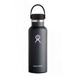 Hydro flask S18SX001 Стандартный рот 530ml Термо Черный Black / Standard Flex Cap