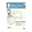 NV VERLAG 1007 NV Charts Binnen 5, западногерманский канал, соединяющий Рейн, Везер и Северное море.