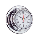 Купить Часы кварцевые судовые Termometros ANVI 32.1524 Ø95/70мм 45мм из полированной хромированной латуни 7ft.ru в интернет магазине Семь Футов