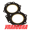 Прокладка под головку цилиндров Yamaha 20-25, Omax (упаковка из 2 шт.) 6951118100_OM_pkg_2