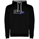 Купить Kruskis SU1067040258K045 Толстовка с капюшоном Bluefin Tuna Two-Colour Черный Black / Grey XL 7ft.ru в интернет магазине Семь Футов