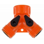 Valterra 800-A010130VP Двойной отсечной соединитель для шланга Оранжевый Red