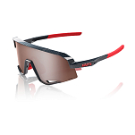 Спортивные очки с диоптриями 100% Slendale / Gloss Carbon Fiber / HiPER Crimson Silver Mirror, rx-018/60057-00001