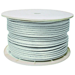 Seachoice 50-47000 Веревка с двойной оплеткой 182.8 m Белая White 9.5 mm 