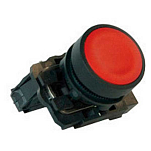 Pros NPE-354 On-Off 22 mm Скрытый монтаж выключатель Золотистый Black / Red