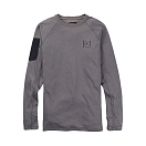 Купить Burton 22105100020-M Базовый слой с длинным рукавом Baker Power Wool Серый Castlerock M 7ft.ru в интернет магазине Семь Футов