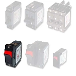 Pros npe-068-npe Рокер Black 5x5x2 Single Pole (25 A)