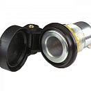 Розетка DIN 2-контактная / с крышкой