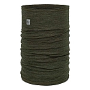 Купить Buff ® 133754.843.10.00 Шарф-хомут Merino Lightweight Зеленый Solid Bark 7ft.ru в интернет магазине Семь Футов