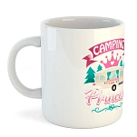 Kruskis 42611C429 Кружка Camping Princess 325ml  White