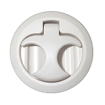 Marine town 5050128 Nylon Ручка защелки люка Серебристый White 50 mm 