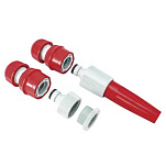 Oem marine 624021 Набор мундштуков для чистки копья  Red / White 13-19 mm