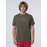 North sails 692974-0441-L Футболка с коротким рукавом Comfort Fit Зеленый Dusty Olive L