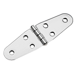 Roca ab. 4949303 140x40x2 mm Стандартный шарнир из нержавеющей стали Серебристый Silver