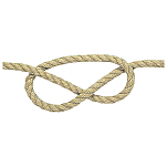 Talamex 01200020 Gripolene Manilla Швартовная веревка 20 мм Бежевый Beige 220 m 