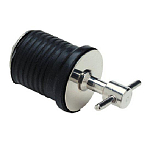 Seachoice 50-18891 Twist Turn Drain Plug Серый  Stainless Steel 25 mm 