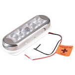 Talamex 13459096 Bimini Light Tube And Surface Mount Серый  Silver