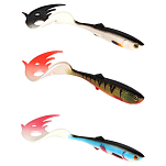 Mikado PMSCT-24-OP Sicario Pike Tail мягкая приманка 240 Mm 67g Orange Perch