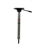 Springfield marine 67278 Регулируемый Резьбовой 360° Поддержка табурета Gray / Black 56-74 cm