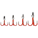 Westin T108-805-104 тройной крючок Rigged Trout  UV Orange 10