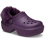 Crocs 208546-5as-m7w9 Деревянные башмаки Stomp Lined Dark Iris 35x25x15 EU 39
