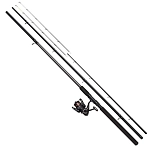 DAM 1608895 Комбо для ловли карпа Full Tech Feeder Black / Grey 3.66 m