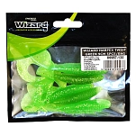 Wizard 86957-120 Мягкий приманка Harpex Twist Evo 90 mm 5 Единицы Green