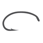 Tiemco 26TM2457C16 TMC2457 Caddisfly Крюк Серый  20 pcs 16 