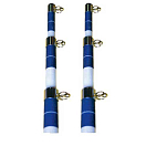 Купить Seachoice 50-88201 Telescoping Pole Белая  White / Blue (2 pcs) 4.5 m  7ft.ru в интернет магазине Семь Футов