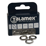 Talamex 40100011 Пружинная стопорная шайба 6 Единицы Черный Grey 5 mm 