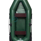 Надувная лодка ПВХ Skiff 260, зеленый, SibRiver S260GREEN
