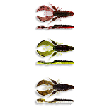 Westin P151-600-003 CreCraw Creaturebait Мягкая приманка 6.5 mm 4g Многоцветный Gloom