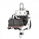 SPRENGER S Mainsheet Block with Swivel, Becket and Cleat / 10 mm / plain bearing 44581-bvs