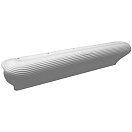 Купить Кранец причальный полнотелый Maxfender 730x175x140мм из белого мягкого этиленвинилацетата, Osculati 33.519.33 7ft.ru в интернет магазине Семь Футов